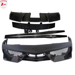 Kit aérodynamique complet Z-ART LP570 pour <span class=keywords><strong>Lamborghini</strong></span> Gallardo 2003-2007 en fibre <span class=keywords><strong>de</strong></span> carbone : pare-chocs avant, jupes latérales, aileron arrière, diffuseur - Product Image 1