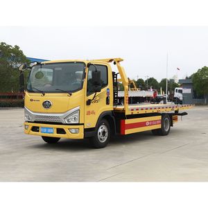 150HP FAW 4X2 <b>Flatbed</b> Tow <b>Truck</b> 3-6Ton for Accident Vehicle Recovery heavy duty tow <b>truck</b> - Product Image 6