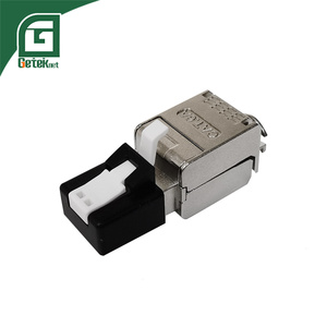 Conector RJ45 GETEKnet OEM, Metálico, 8P8C, Cat6a, Ethernet, FTP, Sin Herramientas, <span class=keywords><strong>Cat</strong></span> <span class=keywords><strong>6a</strong></span>, 6 Pasos, Conector RJ45 de Transmisión Directa - Product Image 6