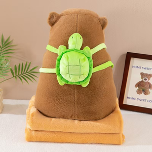 Mochilas de Peluche de Algodón PP al por Mayor y Personalizadas, Muñecos de Peluche Kapi Bala, Lindos Muñecos de Peluche de 31cm-50cm, Tamaño para Mayores de 14 Años - Product Image 4