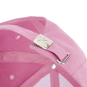 Casquette de baseball d'été avec logo brodé personnalisé, chapeau de sport en coton rose à la mode avec protection solaire pour les femmes - Product Image 6