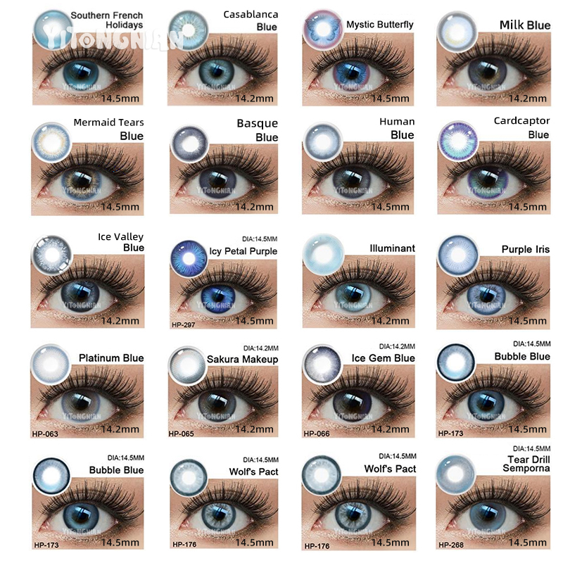 contact lenses color blind