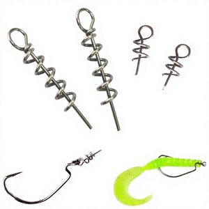 LQ-1022 Stainless Steel Swivel Snap Fishing Gear Split <b>Spring</b> Cross Line Luminous Line <b>Clip</b> Synnex Brand Saltwater Fishing - Product Image 3