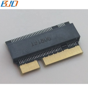 การ์ดแปลงอินเทอร์เฟซ 7+17 พิน M.<span class=keywords><strong>2</strong></span> NGFF SATA SSD สำหรับแล็ปท็อป Mac ปี 2012 รุ่น A1398 A1425 MC975 MC976 MD212 MD213 ME662 ME664 ME665 - Product Image 2