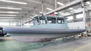 Oceano nuovo design 36ft Hypalon/PVC Rib1050 incrociatore nave ufficiale costola in alluminio