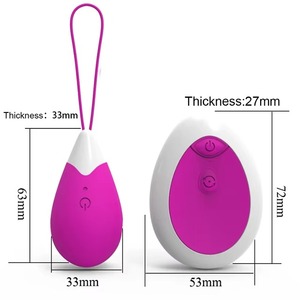 Uovo Vibrante Wireless con Telecomando a 10 Velocità, Giocattolo Sessuale per Donne - Product Image 3