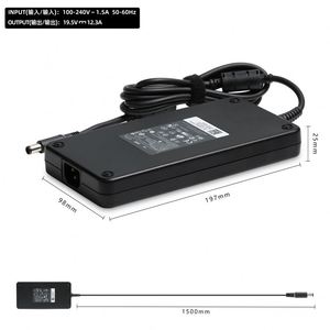 Chargeur pour ordinateur portable OEM ODM 19.5V 12.3A adaptateur pour ordinateur portable pour DELL <span class=keywords><strong>Alienware</strong></span> 13 15 17 R1 R2 R3 R4 Series - Product Image 6