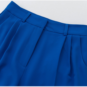 Modelos explosivos Pantalones de pierna ancha Dopaminebrights sueltos para <span class=keywords><strong>mujer</strong></span> Cintura alta Transpirable Tejido Oficina Ocio para el <span class=keywords><strong>verano</strong></span> - Product Image 5
