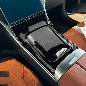 แผงคอนโซลกลางภายในรถยนต์ ฝาครอบแผงควบคุม สติ๊กเกอร์ตกแต่ง สำหรับ Mercedes-Benz GLC-Class X254 GLC260 GLC300 2023+ แต่งรถ - Product Image 4