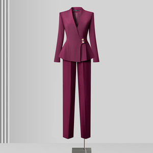 Combinaison de luxe haut de gamme pour femmes, é<span class=keywords><strong>l</strong></span>égante et <span class=keywords><strong>l</strong></span>égère, idéale pour les réceptionnistes de bijouterie et les professionnelles. - Product Image 5