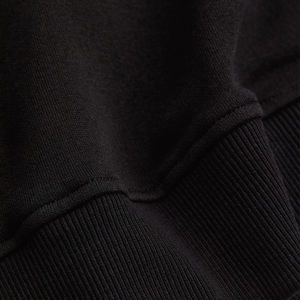 Streetwear de luxe en coton 400gsm impression bouffante personnalisée ensemble de sweats à capuche surdimensionnés brodés en relief sweat-shirt à col rond pour femmes - Product Image 5