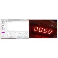 Taidacent-medidor Modbus RS485, 0,8 pulgadas, Serial, 4 dígitos, pantalla de 7 segmentos, tubo Digital, comunicación de MODBUS-RTU con carcasa