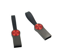 Flash Drive USB 2.0 Mini Logam Mewah dengan Logo Kustom KDATA Baru