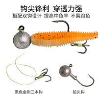 100 leurres souples en silicone en forme de T avec queue de pagaie, 5cm, 6cm, 7.5cm, 9cm, 12cm, pour la pêche