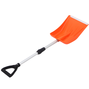 Navio Da China Neve Pá Manual Pusher 76-100cm Extensível Alumínio Pólo Plástico Lâmina Neve Pá - Product Image 3