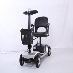 無料のロゴが付いた4輪折りたたみ式障害スクーターを備えた2022年の新しいスタイルの人気のモニリティスクーター - Product Image 4