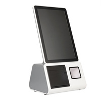 10,1 "Borne De Commande Binocular Camera Face Id Payment Kiosk/Fast Food All in One Payment Kiosk Self Order Restaurant Nfc