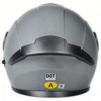 Casque de moto modulaire intégral unisexe ANTMAX ABS DOT 3C certifié pour la protection de la sécurité à vélo et en moto
