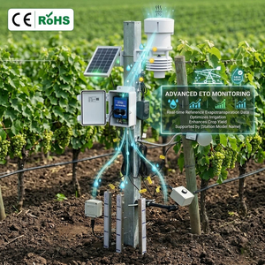 Station météo intelligente WiFi 4G pour l'agriculture ET0, système de surveillance météorologique professionnel sans fil pour l'agriculture HD-WSM-A11-04 W - Product Image 5
