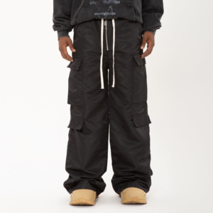 Tùy Chỉnh Thời Trang Phố Chạy Bộ Chân Rộng Vận Chuyển Hàng Hóa Quần Bó Sát Quần OEM Jogger Baggy Đa Túi Quần Vận Chuyển Hàng Hóa - Product Image 1