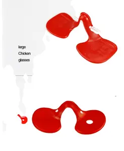 Chicken Peepers Poultry Product Chicken Eyes Glasses Plastic Material Poultry Eye Glasses