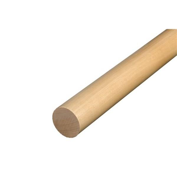 Modern Design Lacquered Beech Handrail Safety PVC and Wooden Rail for Staircase Deck Wall Hotel Use