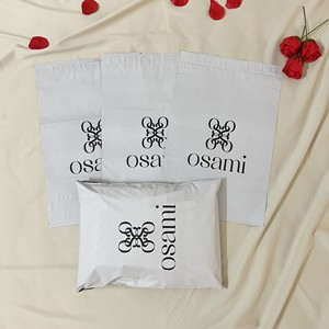 Custom White Postage Courier Polymailer Shipping Envelope Packaging Poly Mailer Mailing Bags for Clothing - Product Image 4
