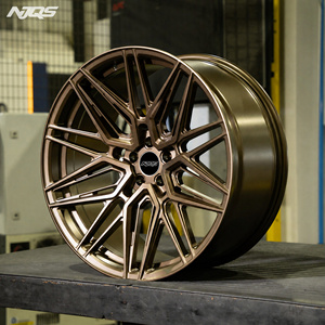 Jantes forgées NJQS 5x112 5x120 5x114.3 5x108 en alliage d'aluminium sur mesure pour voitures 4x4, camions tout-terrain et pick-up 18 19 20 21 22 23 24 25 26 - Product Image 5