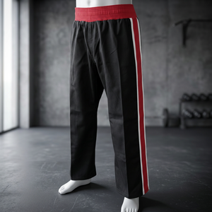 Pantalones Deportivos CVC de Cintura Alta de 8oz con Cintura Elástica para Entrenamiento, Deporte y Uso Diario - Product Image 3