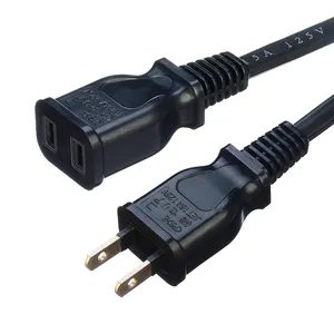 Kualitas Tinggi PSE 2Pin Plug Putih Konektor Isolasi Perlindungan Kabel Listrik & Kabel Ekstensi untuk Ketel Listrik