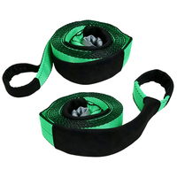 Sangles de récupération en polyester haute résistance, corde de remorquage pour voiture en panne, SUV, 4x4, kit de récupération d'urgence routière