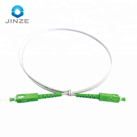 Cable de Fibra Óptica SC LC FC 2.0 3.0mm, Cable de Conexión Óptica LSZH PVC