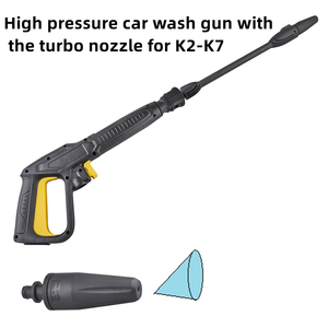 Pistolet de pulvérisation de lavage de voiture, buse de <span class=keywords><strong>Lance</strong></span> avec pistolet à mousse de neige, kit d'arme pour <span class=keywords><strong>nettoyeur</strong></span> <span class=keywords><strong>haute</strong></span> <span class=keywords><strong>pression</strong></span> K2-K7 - Product Image 3