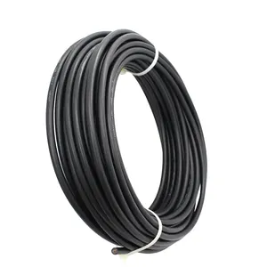 TUV Approved Single Core 10AWG 12AWG 14AWG XLPE PV1-F DC Solar Cable PV Wire