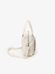 Sac à dos pour couches pour femmes, taille moyenne, avec matelas à langer, poches isothermes, sangles pour poussette et étui pour sucette (Beige moyen) - Product Image 2