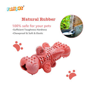 Giocattolo per Cani Indistruttibile in Gomma Naturale Durevole con Dispenser di Snack per Cuccioli, Prodotto da Famipet - Product Image 3