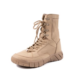 Botas de combate <span class=keywords><strong>beige</strong></span> para <span class=keywords><strong>hombre</strong></span> con tela de algodón de malla de nailon y tobillo de cemento ligero con punta de goma EVA para invierno para Kenia - Product Image 1