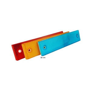 Réflecteurs de sécurité routière pour délimitateurs de voie, yeux de chat et garde-corps - Product Image 2