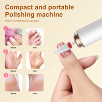 Taladro de Uñas Inalámbrico Recargable Portátil OEM, 15000 RPM, Utilizado en Salones de Uñas Profesionales, Máquina de Taladro de Uñas