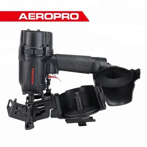 AEROPRO CN45RA ar pneumático bobina telhadura prego armas Air Gun Tacker telhadura prego arma fornecedores para telhado trabalhando