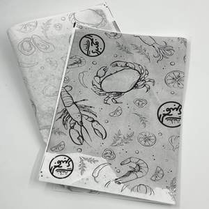 Papier imperméable et résistant à la graisse pour l'emballage des hamburgers, impression personnalisée - Product Image 6