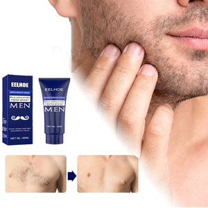 Crema Depilatoria 60ml per <span class=keywords><strong>Uomo</strong></span>, Crema per Rimuovere la <span class=keywords><strong>Barba</strong></span>, per Uso Familiare e Barbiere, 100% Organica per la <span class=keywords><strong>Rasatura</strong></span> della <span class=keywords><strong>Barba</strong></span> Maschile - Product Image 1