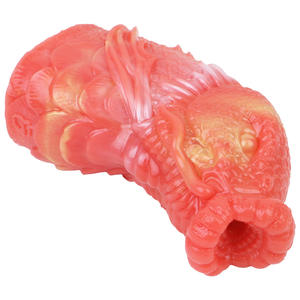 Venta al por mayor de masturbadores de silicona de animales marinos de avión en forma especial juguetes de masaje de próstata masculina masturbación masculina única - Product Image 5