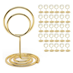 Hookei klip tanda logam dudukan makanan-100mm Stainless Steel Promosi Tag pengiriman cepat dalam stok - Product Image 3