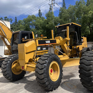 รถเกรดเดอร์ Caterpillar 140K 140H 140G มือสอง พร้อมเครื่องยนต์และชิ้นส่วนปั๊มหลัก ราคาถูก - Product Image 1