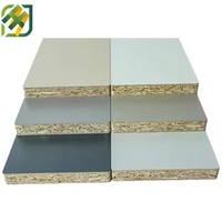 Panneau de particules marron monocouche de 15 mm, économique, imperméable, en bois-ciment, pour usage intérieur et applications hôtelières