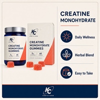 Gummies de créatine monohydrate 5g en gros pour la nutrition sportive, complément alimentaire pour adultes, fabrication OEM