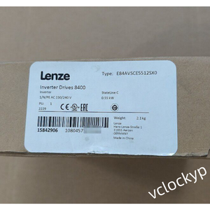 Variador de Frecuencia Lenze E84AVSCE5512SX0 8400 StateLine C 0.55kW 230V Usado - Product Image 1