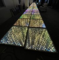 Luces LED 3D Infinity para Pista de Baile, Luces de Escenario Abyss, Luces para Bodas, Fiestas, Clubes, Espectáculos, Eventos, Starlit