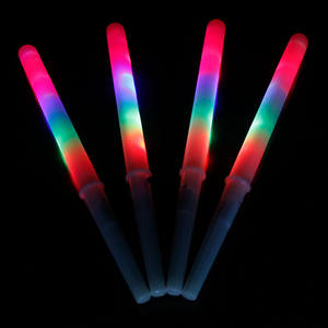 Led Regenboog Fluorescerend Spiraal Suikerspin Licht Stok Candy Kegels Kleurrijke Gloeiende Marshmallow Led Stick - Product Image 4